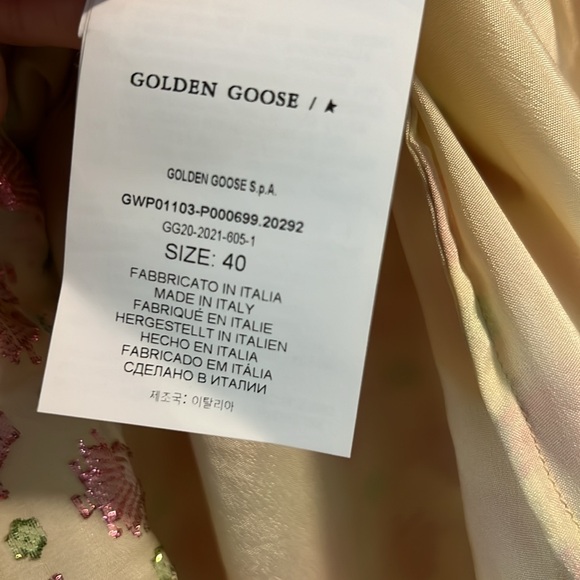 Golden Goose, seashell pattern, lightly worn, great condition, size 40 - Picture 9 of 9